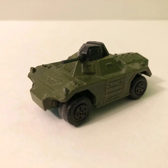 Vintage 1973 Matchbox Rolamatics Lesney Military Green  No 73 Weasel - Picture 10 of 10